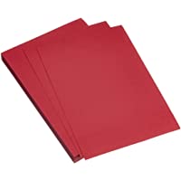 GBC CY040030 - Tapa para encuadernación para encuadernadora- granulado piel- cartón- 230 g-m (100 unidades)- color rojo